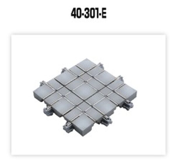 UNITRAM crossing 90 degrees, unprinted