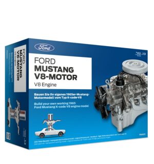 Ford Mustang V8-Motor Bausatz 1/3