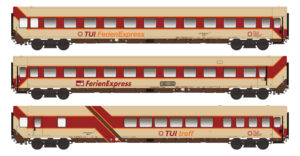 Set of 3 TUI Ferienexpress, Ep.IV, Set II AC