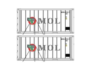 2er Set 20'Kühlcontainer MOL
