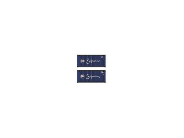 2er Set 20'Container Safmarine