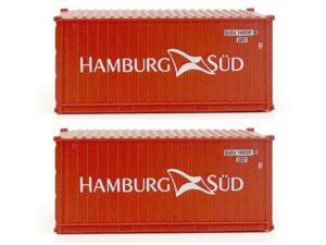 2er Set 20'Container Hamburg Süd