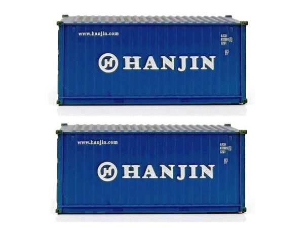 2er Set 20'Container HANJIN