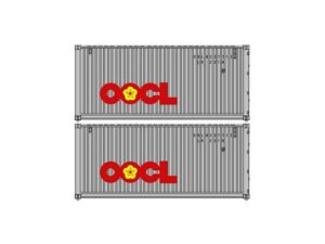 2er Set 20'Container OOCL