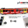Drive axle with traction tires for Strab M6/M8 - Image 2