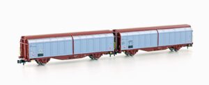 Set of 2 sliding wall wagons Hbbillns FS Trenitalia, Ep.V-VI
