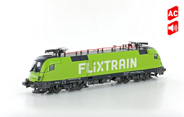 E-Lok BR182.505 Taurus FLIXTRAIN, Ep.VI AC Sound