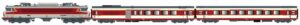 Personenzug, 3-tlg., CC6500+2xGC Wagen SNCF, EP.IV, AC