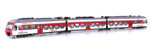 RABe 525 NINA multiple unit, 3-piece. SBB/RegionAlps, Ep.VI, Sound