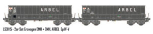 2er Set Erzwagen DMH SNCF / ARBEL, Ep.IV-V