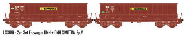 2er Set Erzwagen DMH SNCF / Simotra, Ep.V