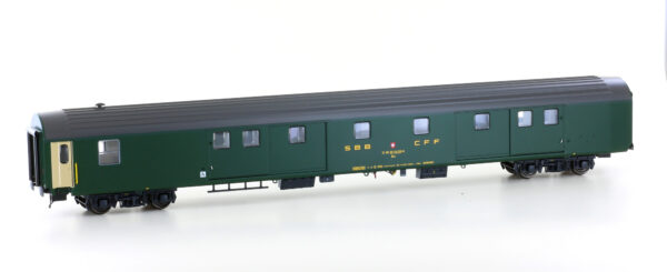 UIC-X packing wagon Dms SBB, Ep.IVa, old logo