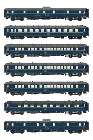 7er Set Personenwagen CIWL, Ep.II, Nord Express, 1936