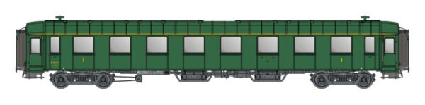 Personenwagen OCEM A8 1.Klasse ex-Midi grün SNCF Ep.IIId