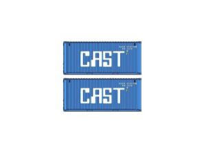 2er Set 20'Container CAST