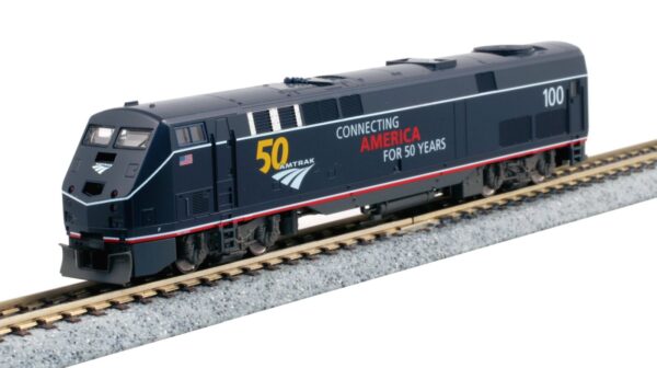 Diesellok GE P42 Amtrak, Ep.VI, #100, 50th An., blau