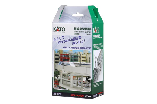 Concrete support (50mm) for double-track viaducts