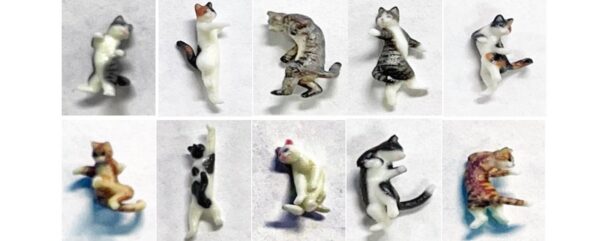 1/87 figure set ninja cat