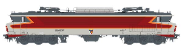 Electric locomotive CC 6507 SNCF, Ep.IV-V, Arzens, AC
