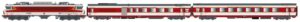 Personenzug, 3-tlg., CC6500 + 2x GC Wagen SNCF, EP.IV, Capit