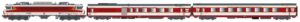 Personenzug, 3-tlg., CC6500 + 2x GC Wagen SNCF, EP.IV, Capit