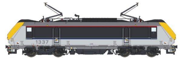 Electric locomotive HLE 13 (1337) SNCB/B-Logistics, Ep.VI