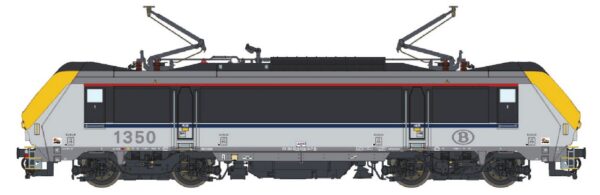 Electric locomotive HLE 13 (1350) SNCB, Ep.VI