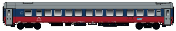 Schlafwagen WLABmee ZSR, Ep.V, blau/rot, 2006