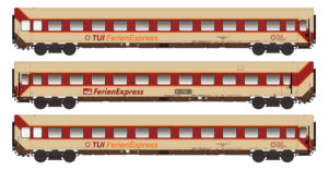 3er Set Liegewagen TUI Ferienexpress, Ep.IV, Set I