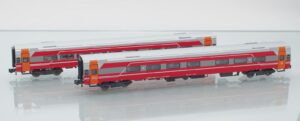 2er Set Personenwagen B7 NSB, Ep.V, Tomatensuppedesign