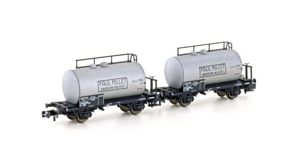 Set of 2 lightweight tank wagons SNCF/Millet, Ep.III