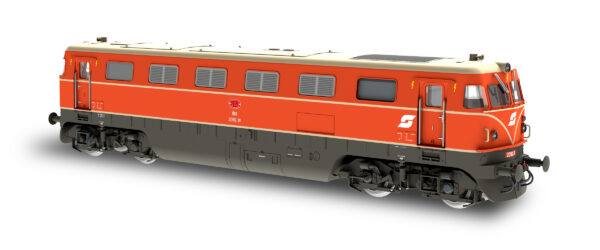 Diesel locomotive Rh 2050.01 ÖBB, Ep.IV, Valousek, sound