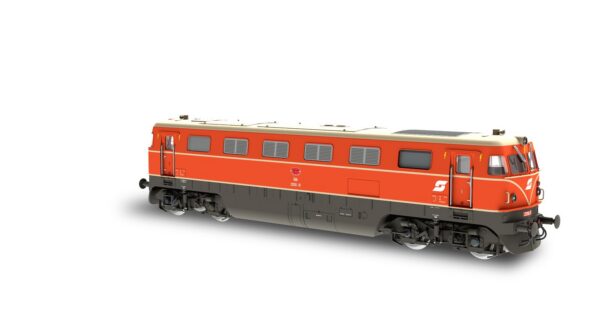 Diesel locomotive Rh 2050.01 ÖBB, Ep.IV, Valousek, sound