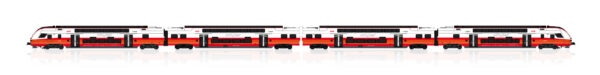 Rh 4734 KISS multiple unit, 4-piece. ÖBB Cityjet, Ep.VI