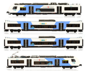 BR 4746 multiple unit, 4 cars. Desiro ML ODEG, Ep.VI