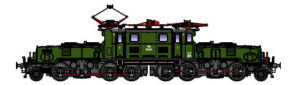 E-Lok Rh 1089 ÖBB, Ep.IV, grün