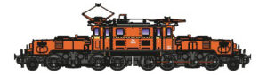 E-Lok Rh 1189 ÖBB, Ep.IV, blutorange