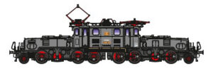 Electric locomotive E 89 DRG, Ep.II, gray