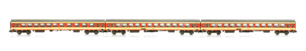 Set of 3 UIC-X passenger coaches ÖBB, Ep.IV, economy paint