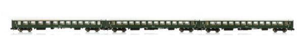 3er Set UIC-X Personenwagen ÖBB, Ep.VI, grün