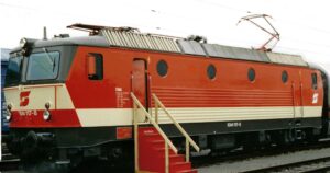 Electric locomotive Rh 1044 ÖBB, Ep.IV, checkerboard, sound