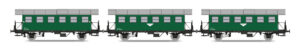 3er Set Personenwagen BiH ÖBB, Ep.III, grün