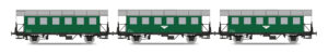 3er Set Personenwagen BiH ÖBB, Ep.III, grün