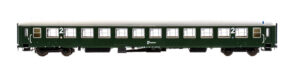 Set of 3 UIC-X passenger coaches ÖBB, Ep.IV, green