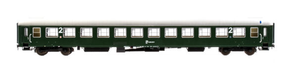 3er Set UIC-X Personenwagen ÖBB, Ep.IV, grün