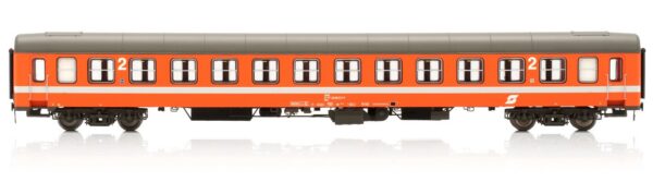 UIC-X passenger coach 2nd class ÖBB, Ep.IV, orange