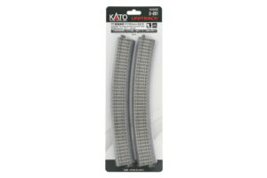 Curved track R790mm 22.5° superelevated with concrete sleepers (4 pcs.)