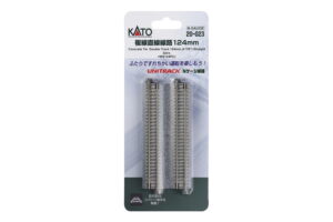 Double track straight 124mm 2 pcs.