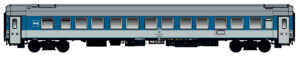Sleeping car WLABmee UZ, Ep.V, white stripe