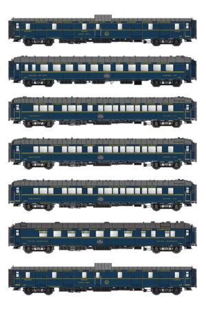 7er Set Personenwagen CIWL, Ep.II, Nord Express, 1936